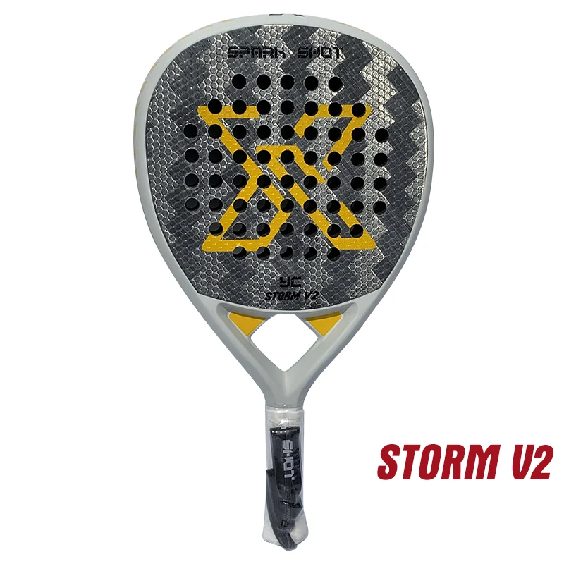 LUXURY 24K Alunakuitu Padel-mailat STORM V2